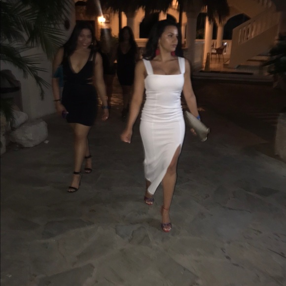 White midi dress - Picture 4 of 4